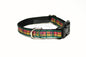 Buchanan clan tartan - dog collar