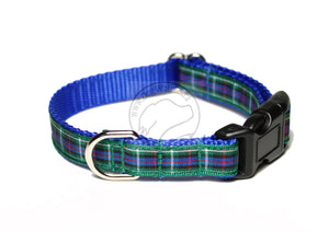 Rose Clan tartan - dog collar