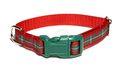 MacGregor Clan tartan - dog collar