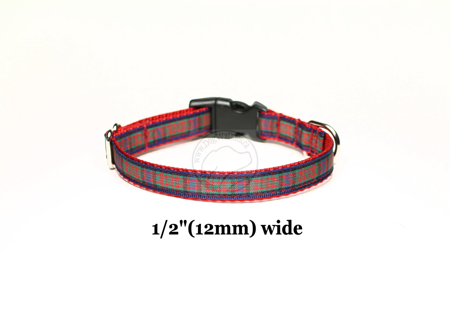 MacDonald Clan tartan - dog collar