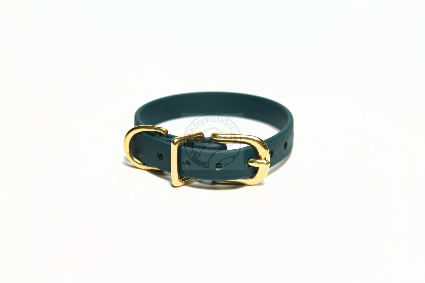 Cat Collar Non-Breakaway Biothane Collar - 1/2" (12mm) wide - all 39 colours