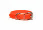 Neon Blaze Orange Biothane Dog Collar - 5/8"(16mm) wide