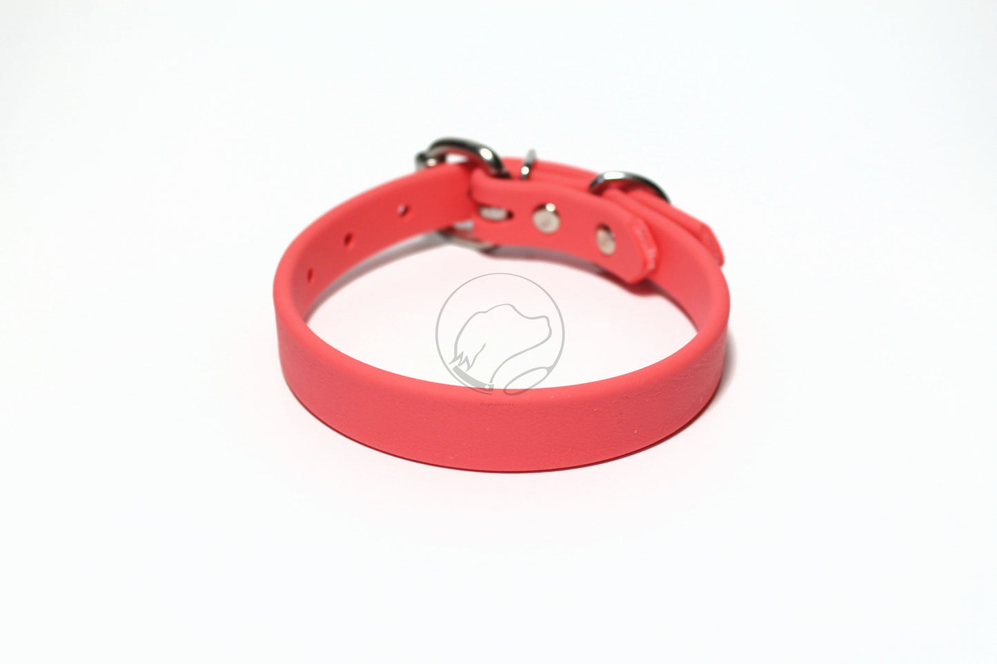 Peach Coral Biothane Dog Collar - 5/8"(16mm) wide