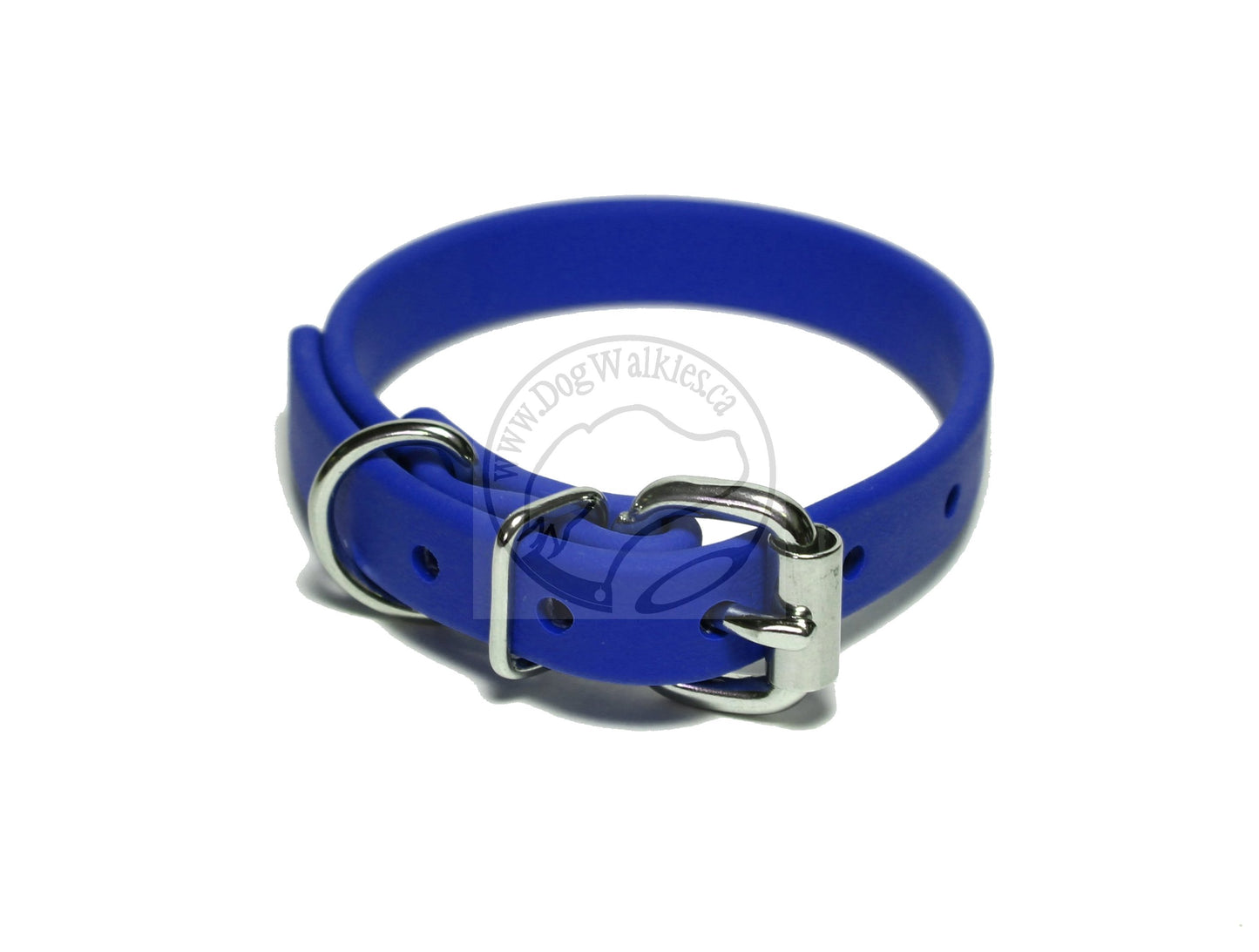 Royal Blue Biothane Dog Collar - 5/8"(16mm) wide