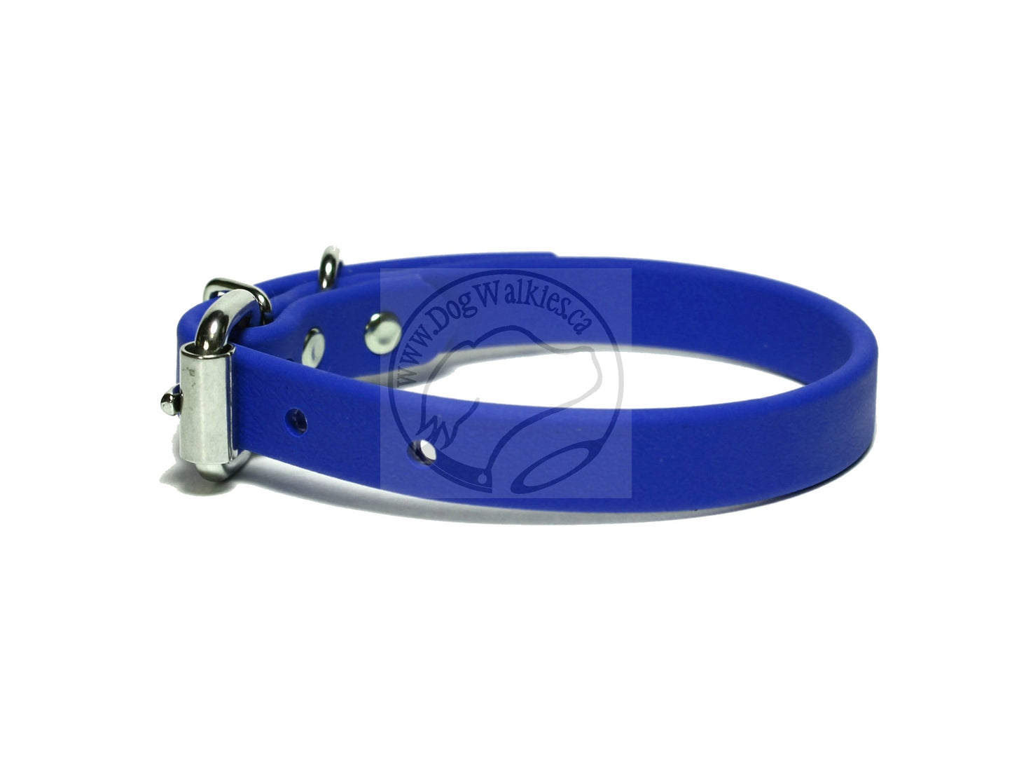 Royal Blue Biothane Dog Collar - 5/8"(16mm) wide