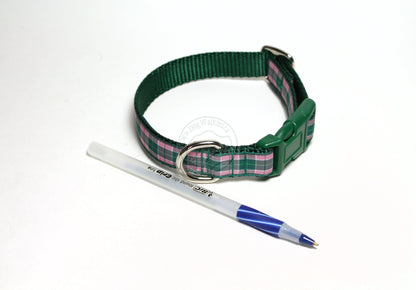 MacDonald of Kingsburgh Clan tartan - dog collar