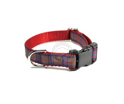 MacDonald Clan tartan - dog collar