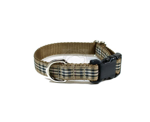 Pride of Scotland Gold tartan - dog collar