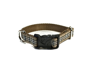 Pride of Scotland Gold tartan - dog collar