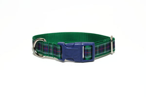 MacKenzie Clan tartan - dog collar