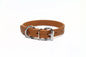 Caramel Brown Biothane Dog Collar - 3/4" (20mm) wide