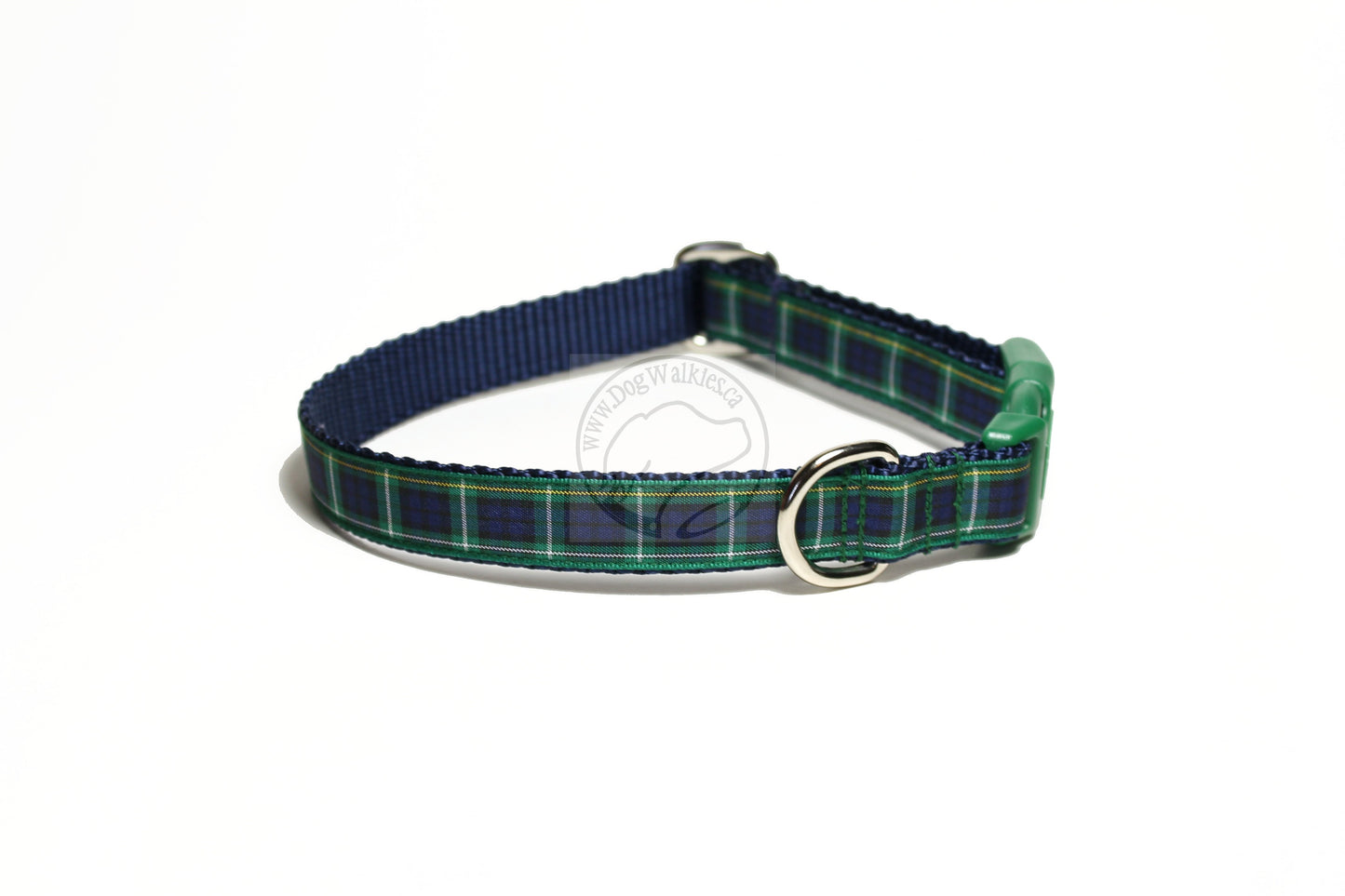 Campbell clan tartan - dog collar