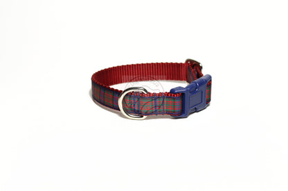 MacDonald Clan tartan - dog collar