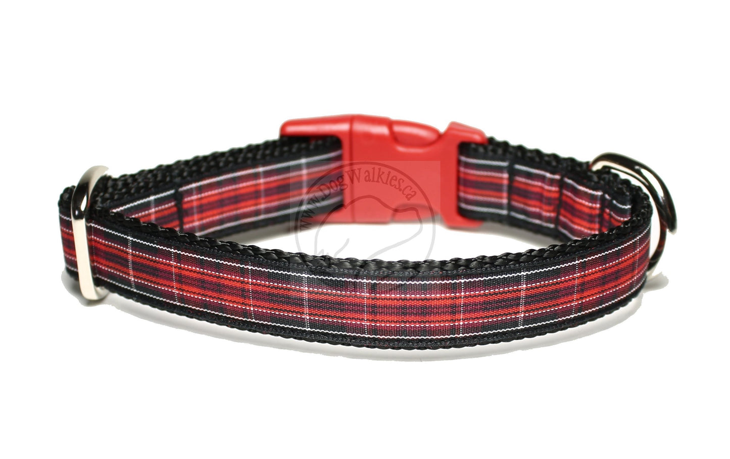 Pride of Wales tartan - dog collar