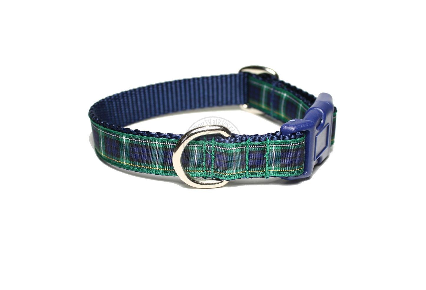 Campbell clan tartan - dog collar