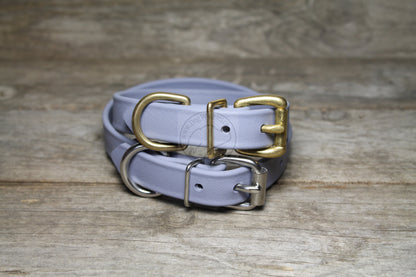 Stormy Gray Biothane Dog Collar - 3/4" (20mm) wide