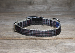 Pride of Scotland Silver tartan - dog collar