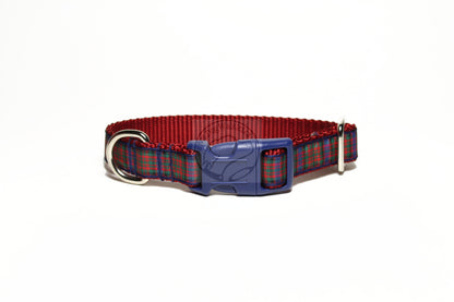 MacDonald Clan tartan - dog collar
