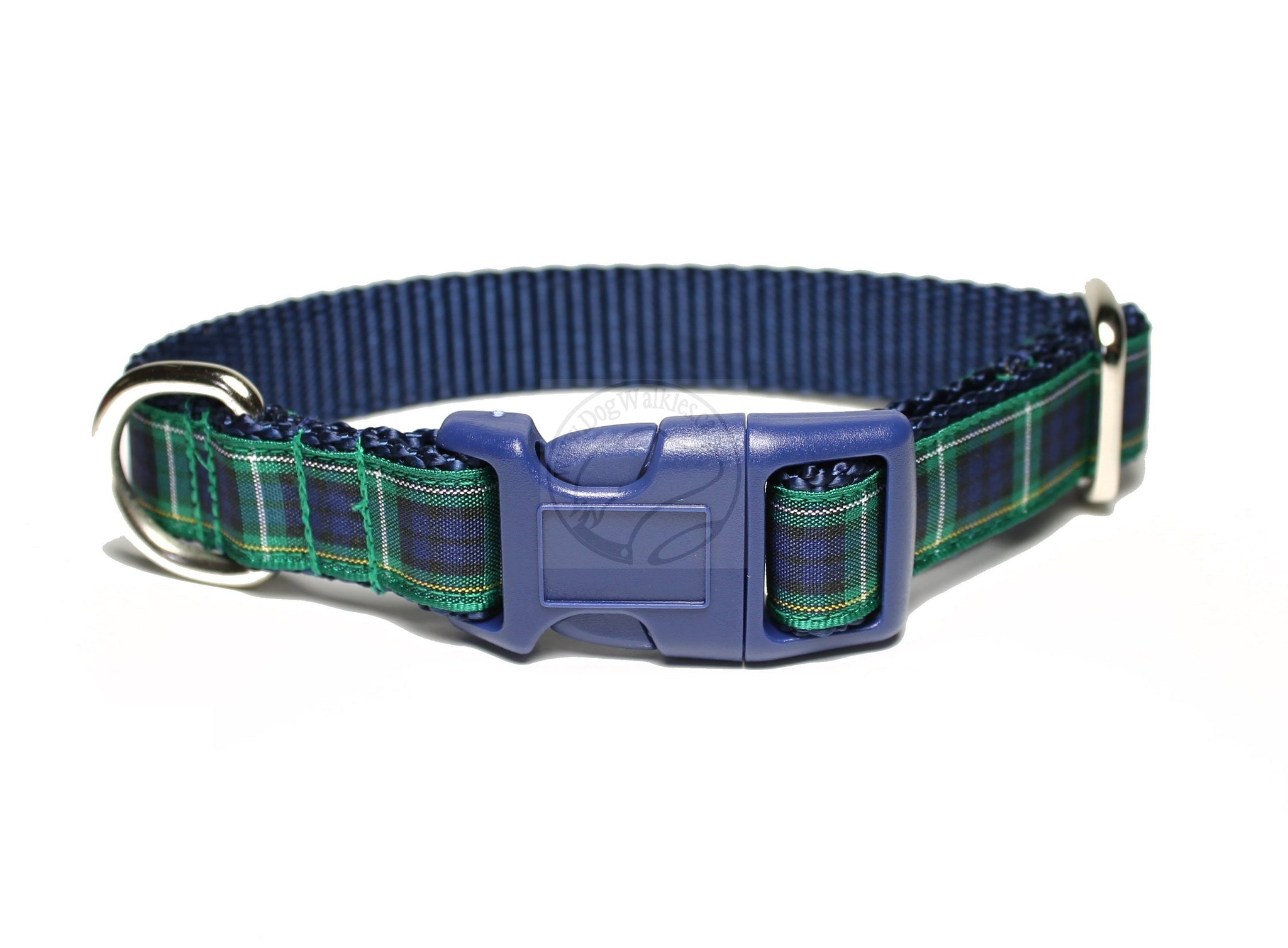 Campbell clan tartan - dog collar