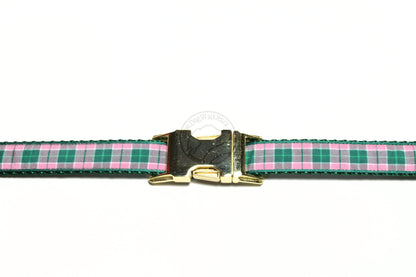 MacDonald of Kingsburgh Clan tartan - dog collar
