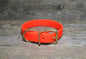 Neon Blaze Orange Biothane Dog Collar - 3/4" (20mm) wide