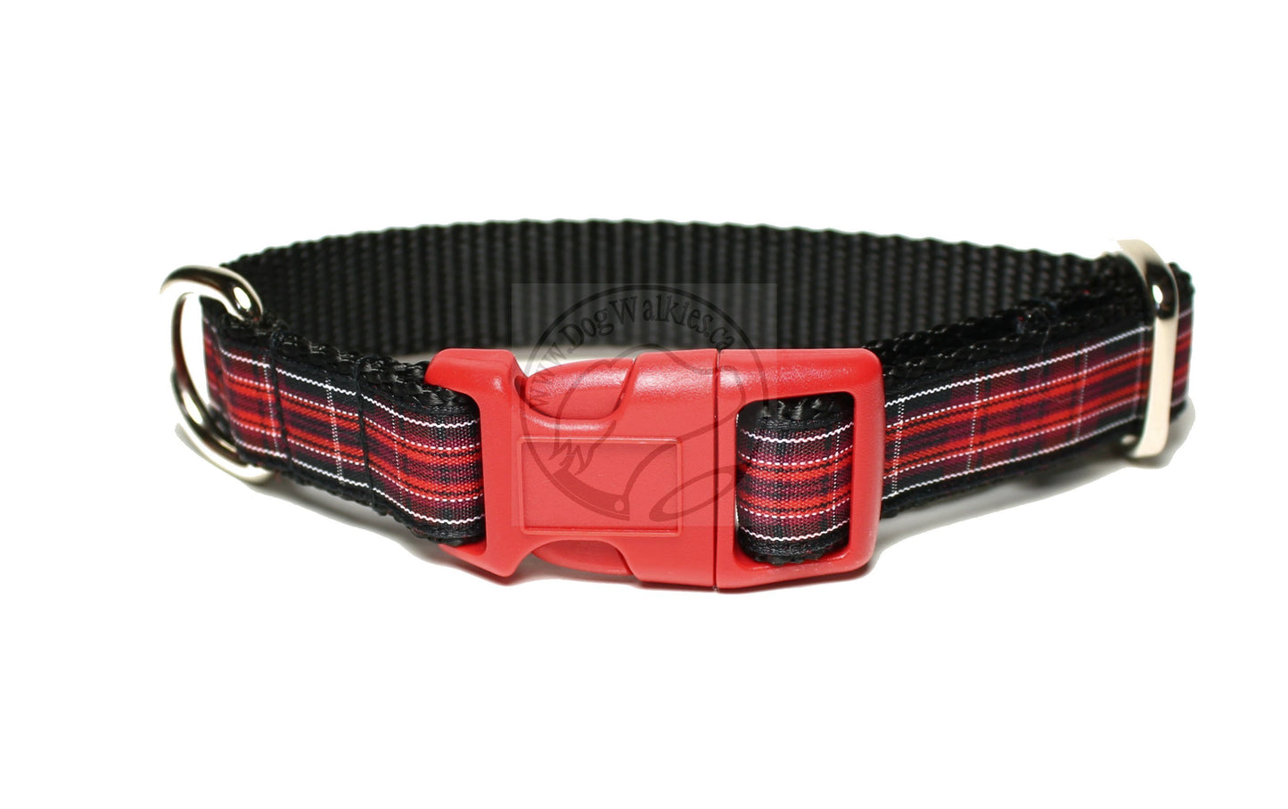 Pride of Wales tartan - dog collar