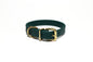 Pine Green Biothane Dog Collar - 3/4" (20mm) wide