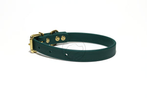 Pine Green Biothane Dog Collar - 3/4" (20mm) wide