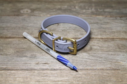 Medium Dog Collar in Genuine Biothane - 20mm (3/4") width - 40 colours