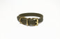 Olive Green Biothane Dog Collar - 3/4" (20mm) wide