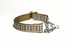 Pride of Scotland Gold tartan - dog collar