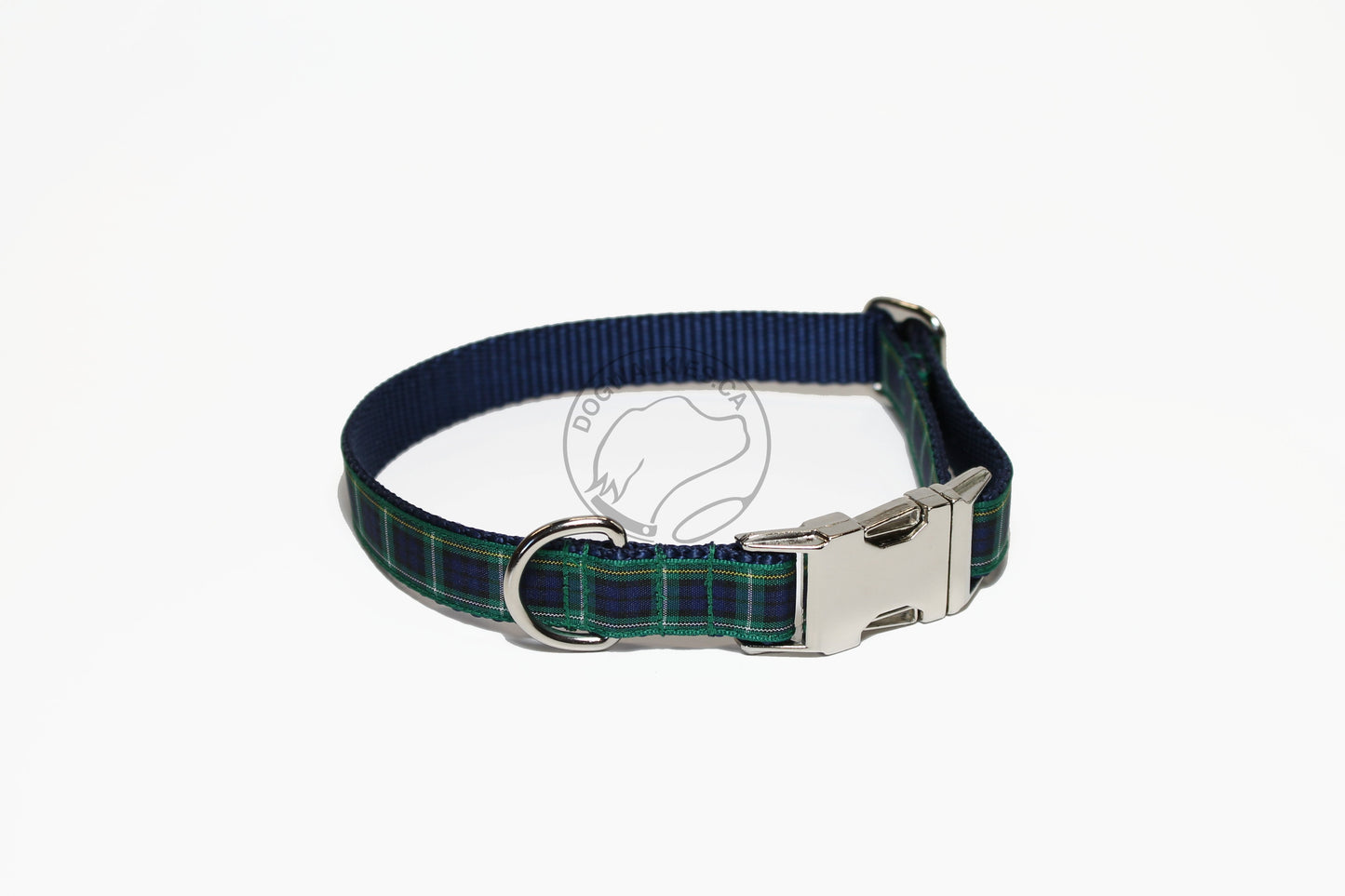 Campbell clan tartan - dog collar