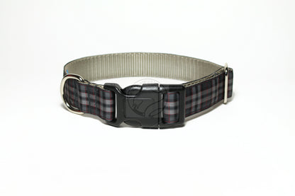 Pride of Scotland Silver tartan - dog collar