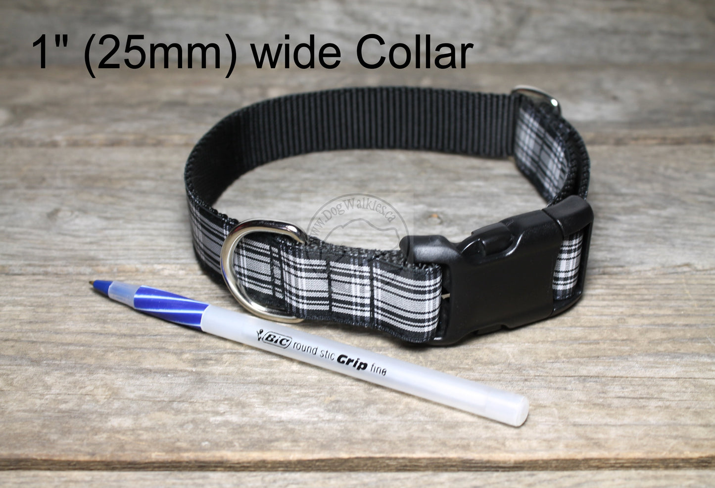 Menzies Clan tartan - dog collar
