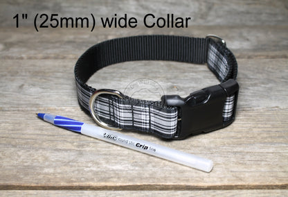 Menzies Clan tartan - dog collar