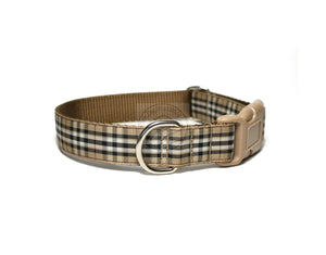 Pride of Scotland Gold tartan - dog collar