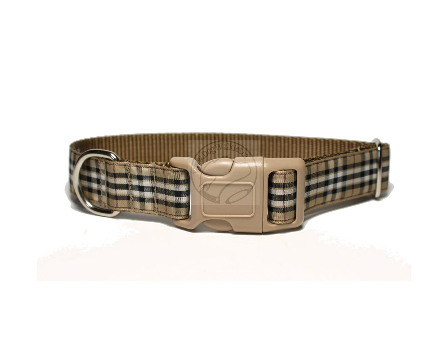 Pride of Scotland Gold tartan - dog collar