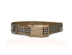 Pride of Scotland Gold tartan - dog collar