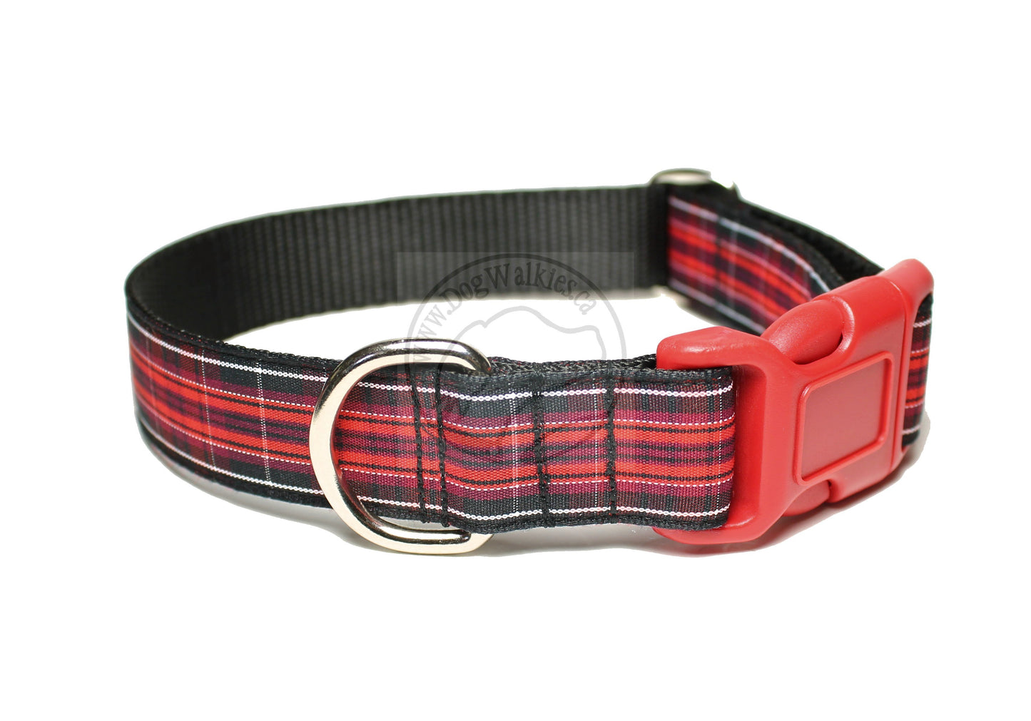 Pride of Wales tartan - dog collar
