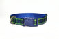 Gordon clan tartan - dog collar