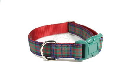 MacDonald Clan tartan - dog collar