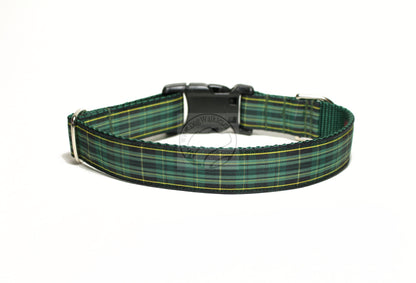 Pride of Ireland Celtic tartan - dog collar
