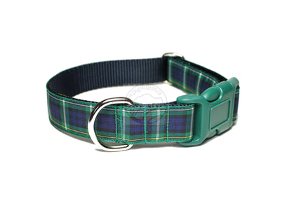 Campbell clan tartan - dog collar