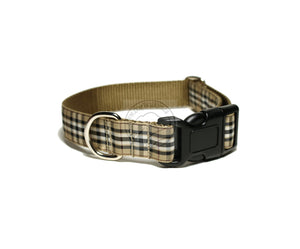 Pride of Scotland Gold tartan - dog collar