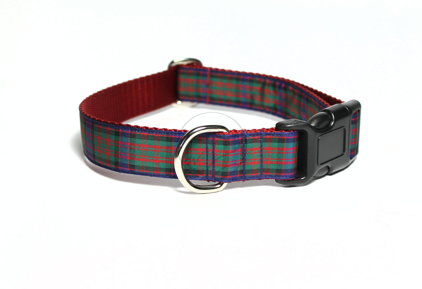 MacDonald Clan tartan - dog collar