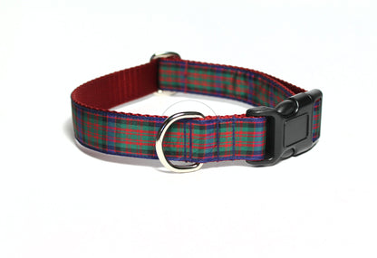 MacDonald Clan tartan - dog collar