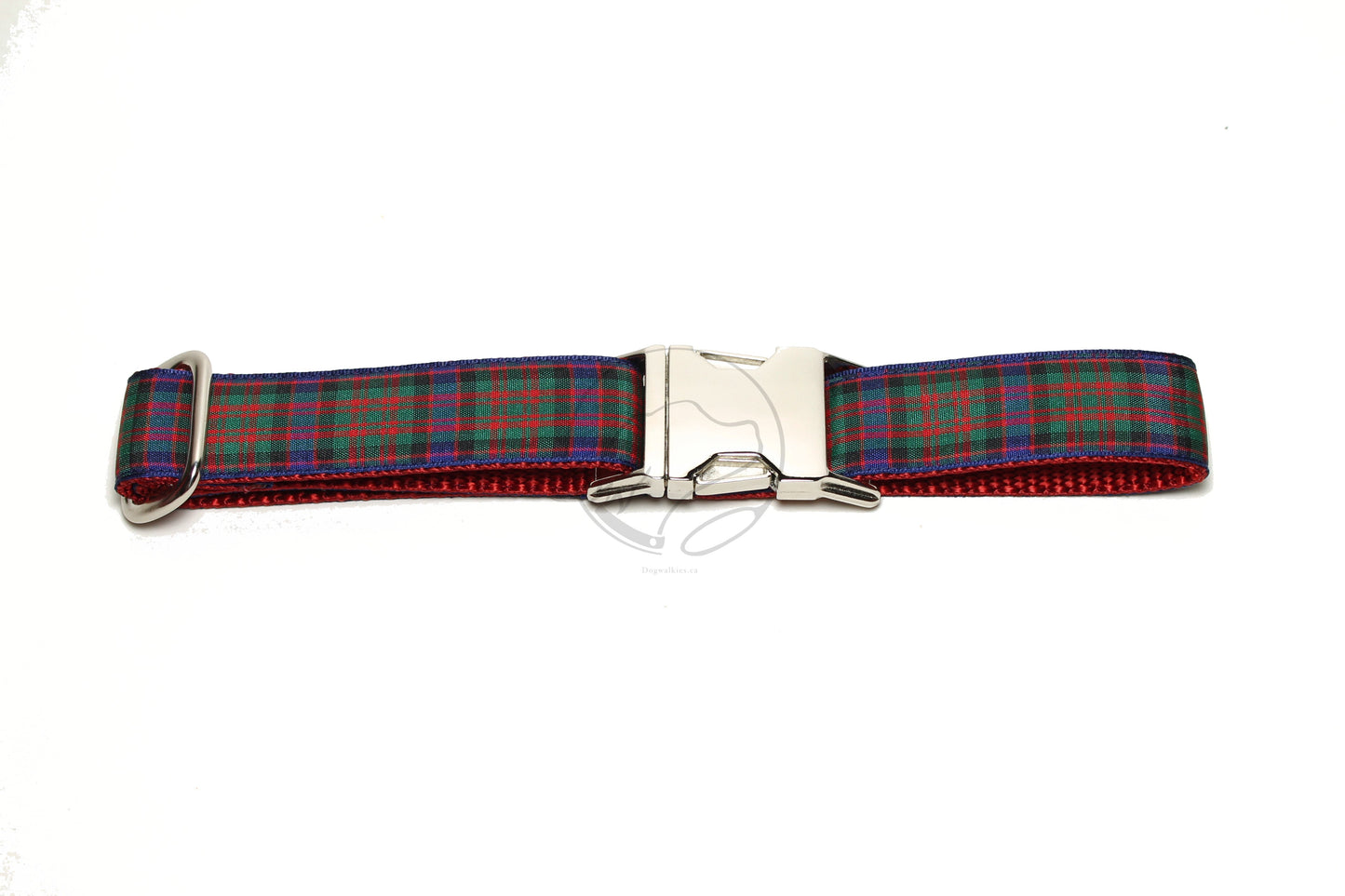 MacDonald Clan tartan - dog collar
