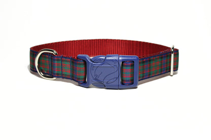 MacDonald Clan tartan - dog collar
