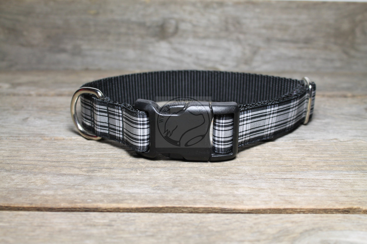 Menzies Clan tartan - dog collar