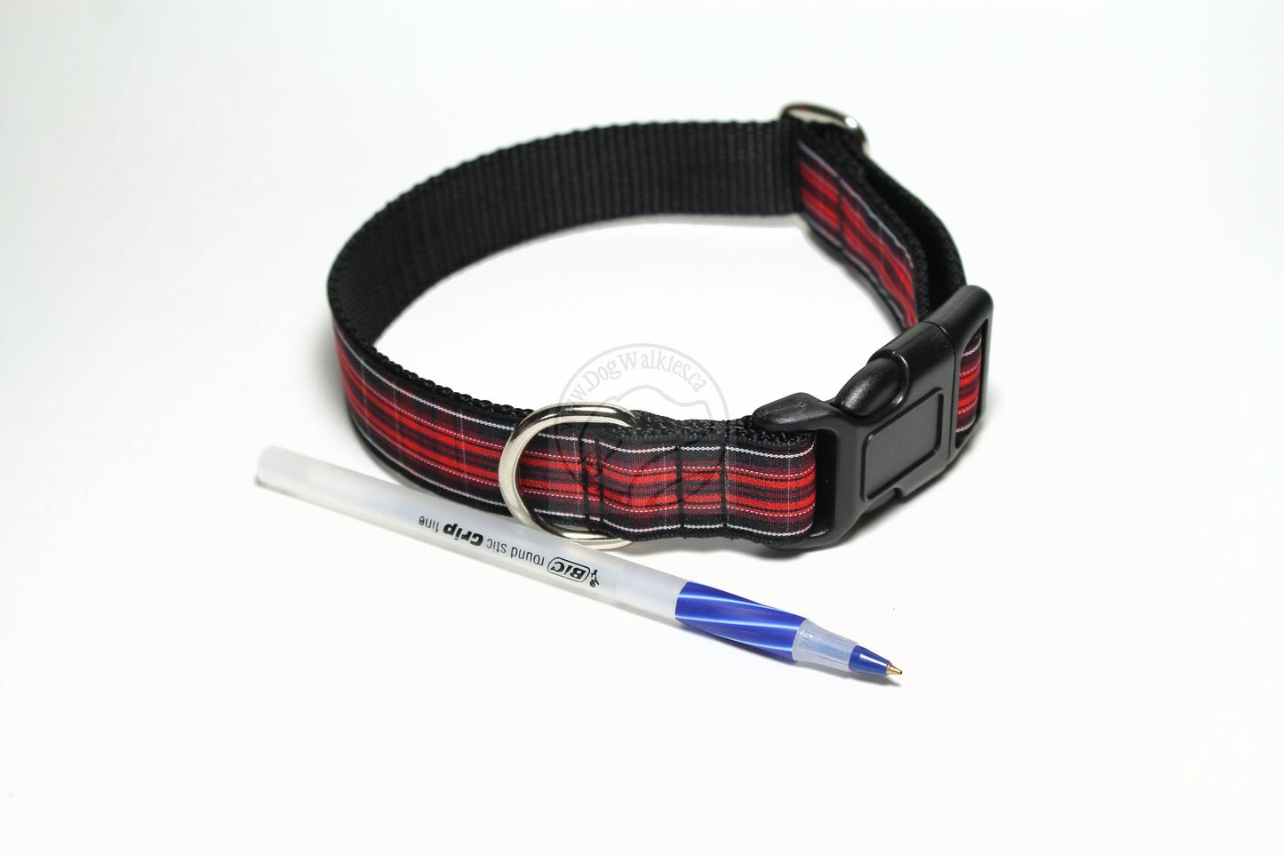 Pride of Wales tartan - dog collar